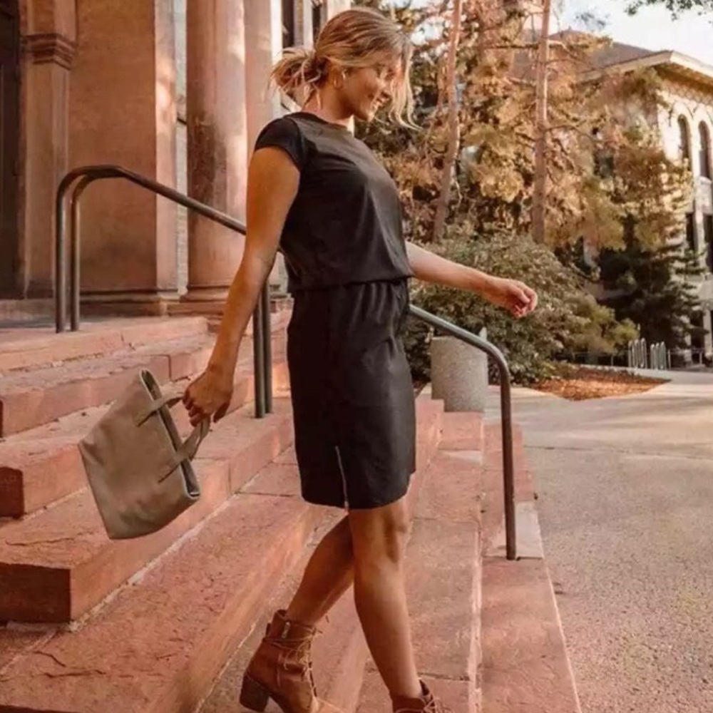 Albion Black Dress